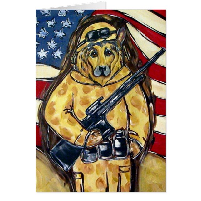 Duitse Herdersoldaat (Voorkant)