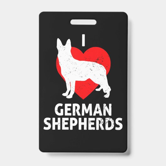 Duitse Herderswolfhond Badge (Voorzijde)