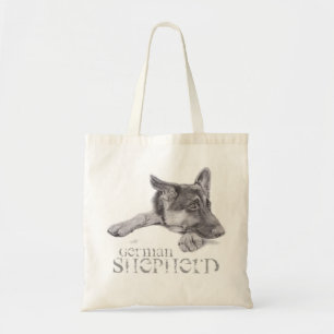 Duitse herdertas tote bag