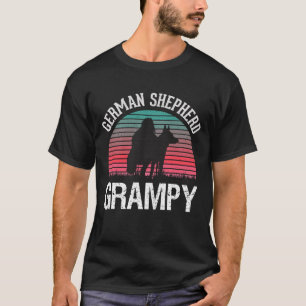Duitse hond Shepherd GRAMPY T-shirt