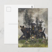 Duitse jaagterger (Jagddooder) Briefkaart (Voorkant / Achterkant)
