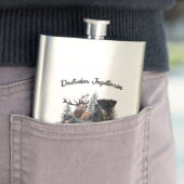 Duitse jaagterger (Jagddooder) Flacon (Voorbeeld)