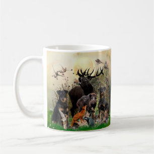 Duitse jaagterger (Jagddooder) Koffiemok