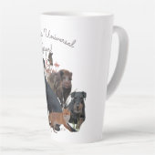 Duitse jaagterger (Jagddooder) Latte Mok (Rechterhoek)
