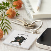 Duitse jaagterger (Jagddooder) Sleutelhanger (Voorkant Rechts)