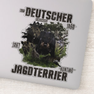 Duitse jaagterger (Jagddooder) Sticker