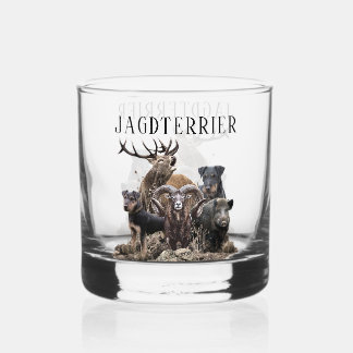 Duitse jachtterger whisky glas