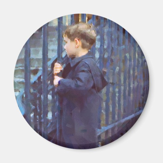 "Duitse jongen" magneet (Voorkant)