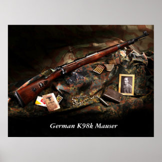 Duitse K98k Mauser Poster