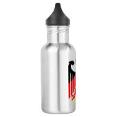 Duitse keizerarend/keizervlaggen waterfles (Links)