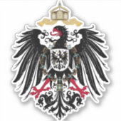 Duitse keizerrijk Sticker (Voorkant)