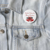 Duitse kerstButton Ronde Button 5,7 Cm (In situ)