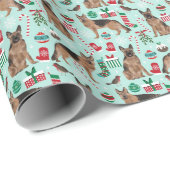 Duitse kerstinpakpapier cadeaupapier (Rol Hoek)