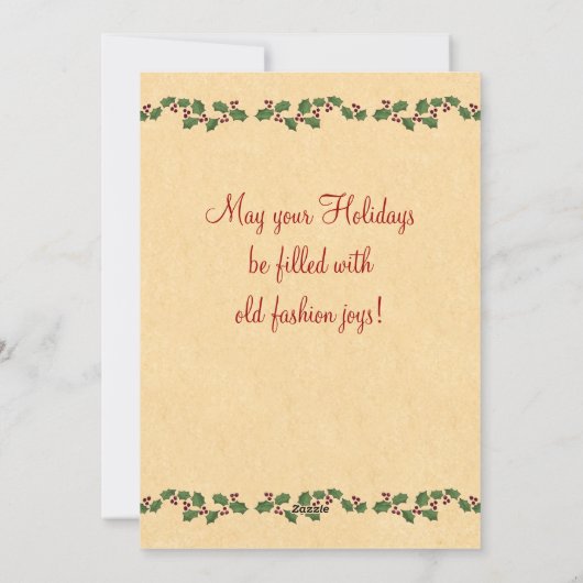 Duitse kerstkaart (Achterkant)