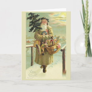 Duitse kerstKaart Feestdagen Kaart