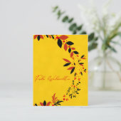 Duitse kerstkaart kaart (Staand voorkant)