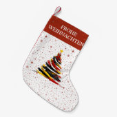 Duitse kerstkous kleine kerstsok (Voorkant (Hangend))