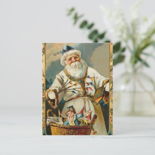 Duitse Kerstman Briefkaarten (Staand voorkant)