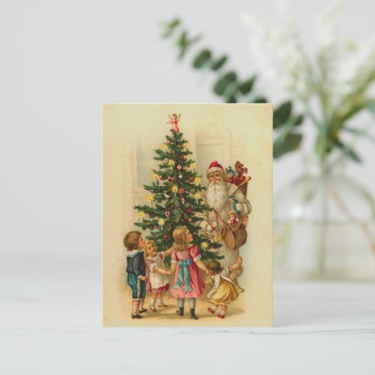 Duitse Kerstman Briefkaarten (Staand voorkant)