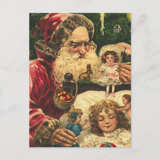 Duitse Kerstman Briefkaarten (Voorkant)