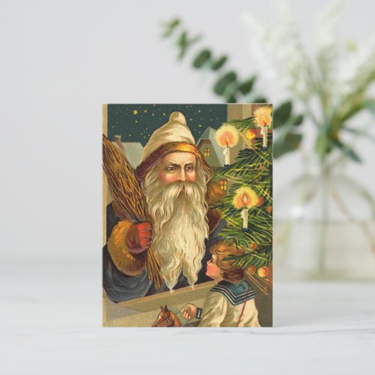 Duitse Kerstman Briefkaarten (Staand voorkant)