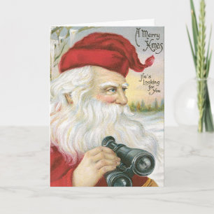 Duitse Kerstman Vintage Kerst Kaarten