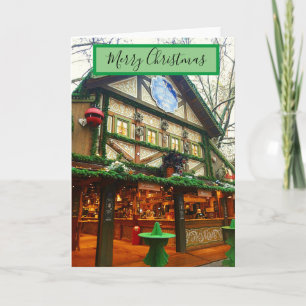 Duitse kerstmarkt kerst Kaart