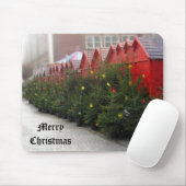 Duitse kerstmarkt - Kerstmis Mousepad Muismat (Met muis)
