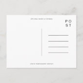 Duitse kerstmarkt - Waterverf reizen Uitnodiging Briefkaart (Achterkant)