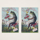 Duitse Keulen Frog Visitekaartje (Voorkant /achterkant)