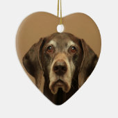 Duitse Korthaired pointer kerst ornament (Rechts)