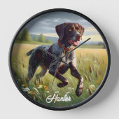 Duitse kortharige aanwijzer hardlopen (Voorkant)