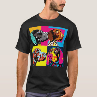 Duitse kortharige Pointer Art Hondenliefhebber Gif T-shirt