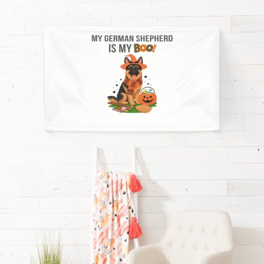 Duitse Kortharige Pointer Dog - Halloween Moon Si Spandoek (Insitu)