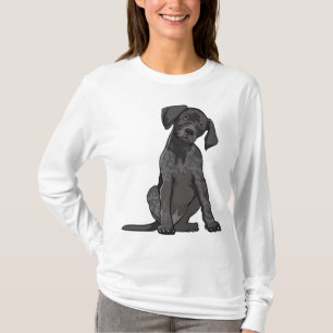Duitse kortharige pointer hond sweatshirt hond lie