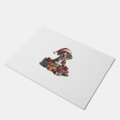 Duitse Kortharige Pointer Santa Hat Christmas GSP Deurmat (Schuin)