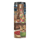 Duitse kortharige pointer vakantie bakken: feestel thermosbeker (Achterkant)