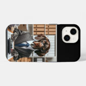 Duitse Kortharige Pointer werkende Accountant iPhone Hoesje (Achterkant horizontaal)