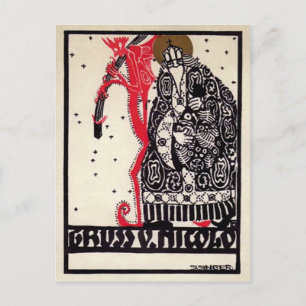  Duitse Krampus Briefkaart