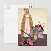 Duitse Krampus Briefkaart (Voorkant / Achterkant)