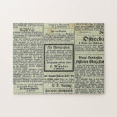  Duitse krant puzzle Legpuzzel (Horizontaal)
