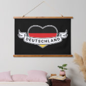 Duitse liefde hangend wandkleed (Slaapkamer)