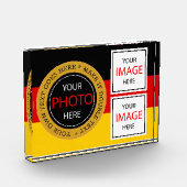 Duitse lijsten van de Vlag Foto Block & Germany (Links)