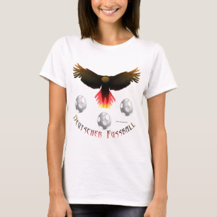 Duitse marinegewas voor dames bovenaan t-shirt