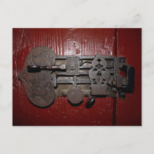 Duitse Medival Lock Briefkaart