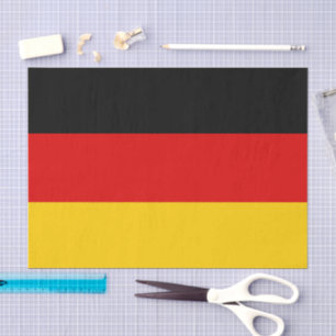 Duitse mode decoratie, Duitse vlag tissuepapier