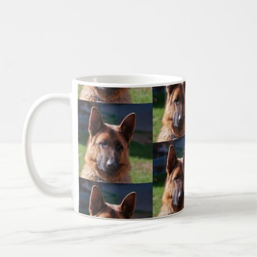 Duitse Mok Shepherd (Links)