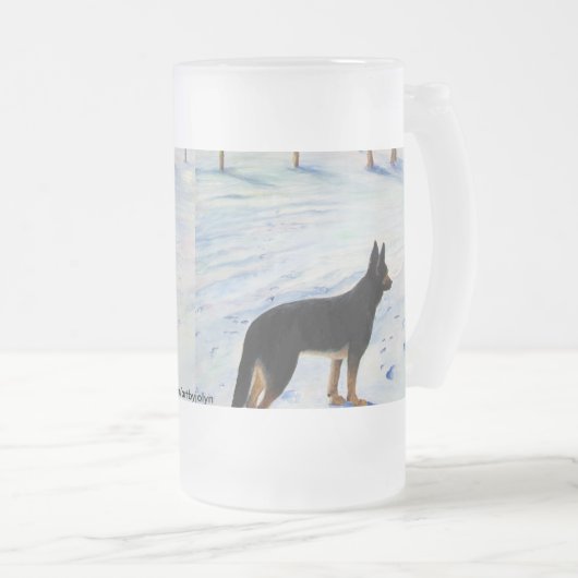 Duitse Mok Shepherd (Voorkant rechts)