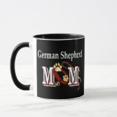 Duitse Mok Shepherd Mam (Links)