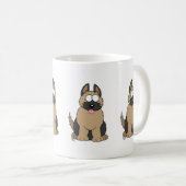 Duitse Mok Shepherd Pup (Voorkant rechts)